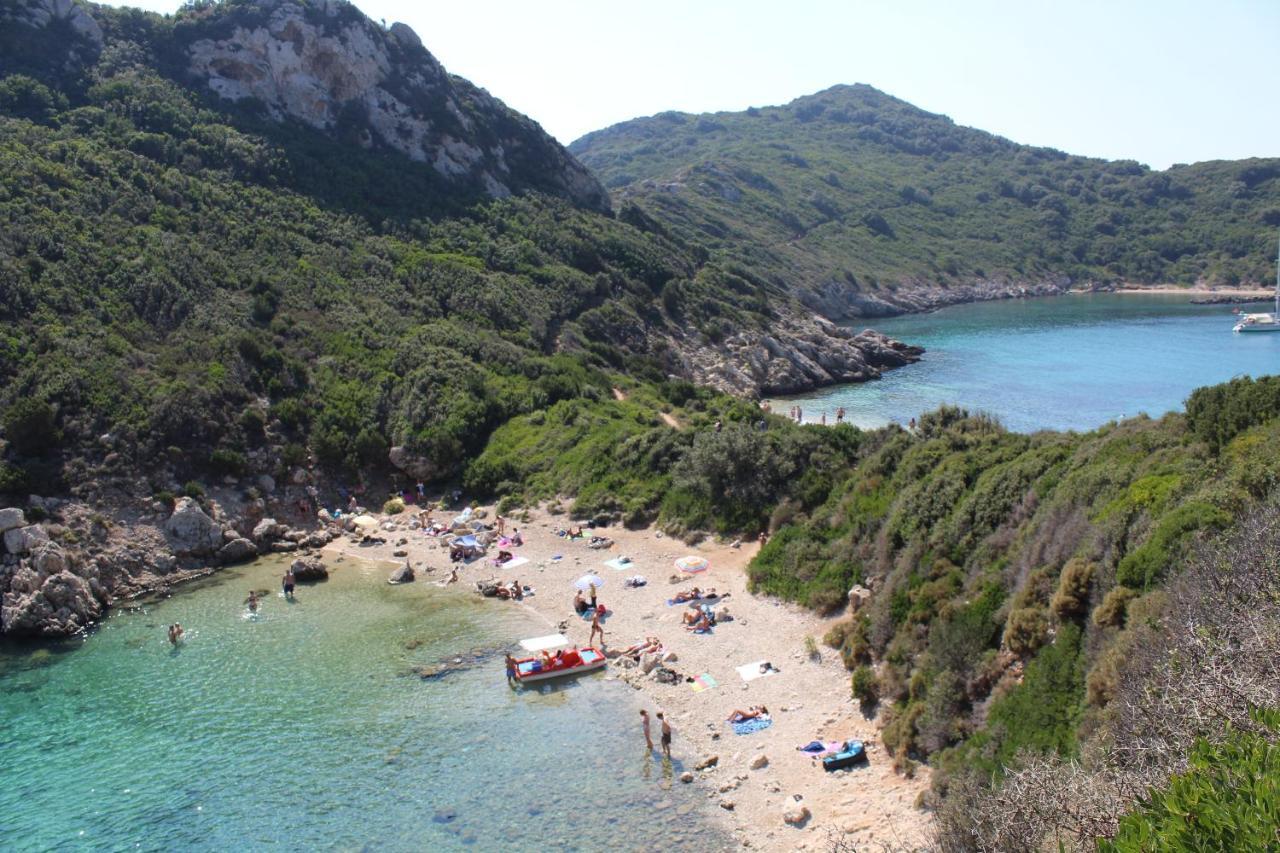Villa Christine Afionas Corfu エクステリア 写真